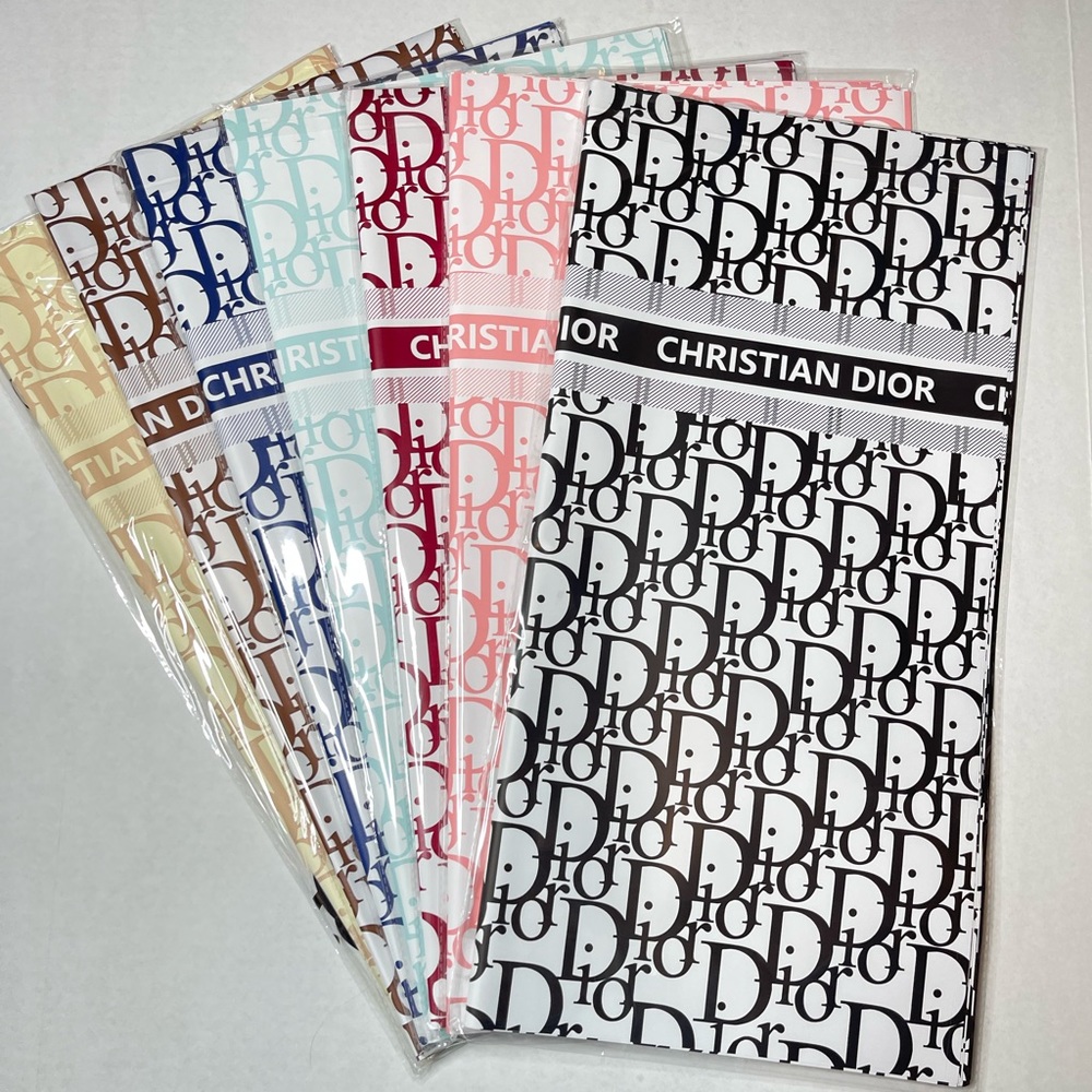 Dior Flower Wrapping Paper